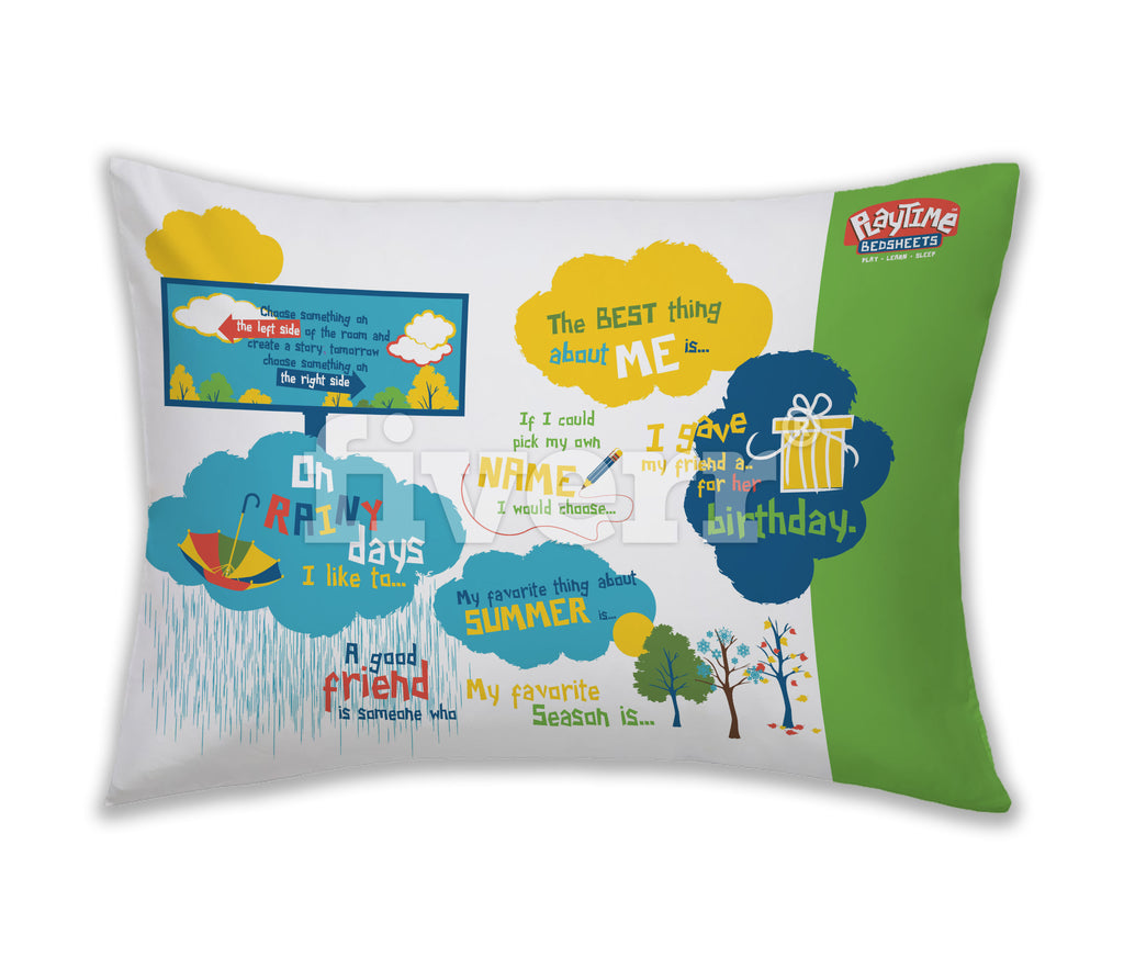 Playtime Pillow Case  - Unisex